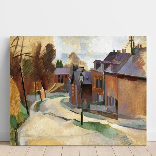 Route De Laon - Robert Delaunay | Reproduction Tableau Décoration murale affiche copie