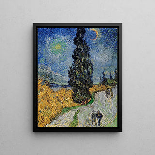 Road with a Cypress and a Star - Vincent van Gogh