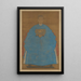 Portret van de echtgenote van Yizhai - Ruan Zude — ingelijst kunstwerk aan de muur
