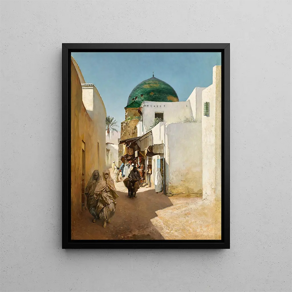 Rubens Santoro - A sunlit street.webp
