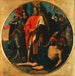 Rudolf I de Habsbourg op het lichaam van Ottokar in Drnkrut 1278 - Karl von Blaas — gepresenteerd in een interieur