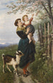 De kersenbloesems - Rudolf Epp — weergave van het kunstwerk