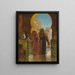 A helping hand - Rudolf Ernst — framed artwork on a wall