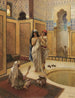 Na het bad - Rudolf Ernst — weergave van het kunstwerk