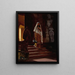 Entrer dans le temple - Rudolf Ernst — ingelijst kunstwerk aan de muur