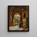 van Garder l'Alhambra - Rudolf Ernst — ingelijst kunstwerk aan de muur