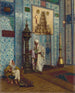In de moskee - Rudolf Ernst — weergave van het kunstwerk