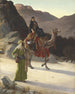 L'escort - Rudolf Ernst — weergave van het kunstwerk