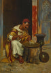 The Brass Worker - Rudolf Ernst — artwork view