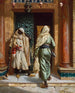 De slapende bewaker - Rudolf Ernst — weergave van het kunstwerk