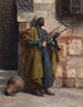 De musicus - Rudolf Ernst — weergave van het kunstwerk