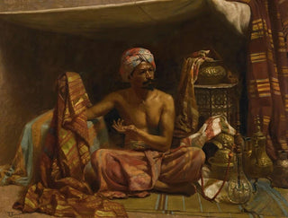 Rudolf Ernst - The Rug Merchant.webp