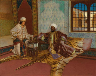 Rudolf Ernst - The narghile Smoker.webp