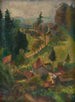 Landscape Village Painting - Rudolf Grossmann — artwork view