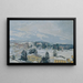 Landschap van Salzburg met Kapuzinerberg - Rudolf Hafner — ingelijst kunstwerk aan de muur