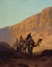 Caravane Traversant un Oued - Rudolf Hellgrewe — weergave van het kunstwerk