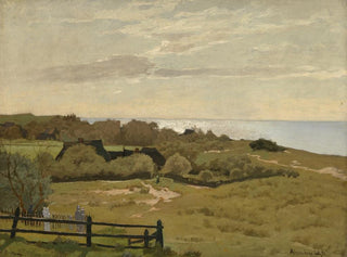 Begraafplaats in Ahrenshoop - Rudolf Hellwag — weergave van het kunstwerk