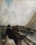 Les Peintres Leibl et Sperl dans un Voilier - Rudolf Hirth du Frênes — artwork view