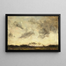 Zonsondergang schilderij - Rudolf Jurriaan Stephanus Haak — ingelijst kunstwerk aan de muur