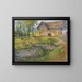 Ferme et étang aux canards - Rudolf Kierner — ingelijst kunstwerk aan de muur