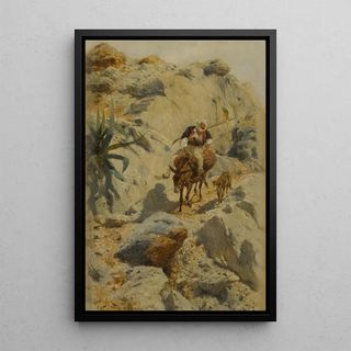 Rudolf Otto von Ottenfeld - Desert Rider and his Faithful Companion.webp