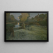 L'Écluse - Rudolf Quittner — ingelijst kunstwerk aan de muur