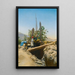 Nubian Painting - Rudolf Swoboda — framed artwork on a wall