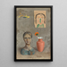 Two Heads - Rudolf Wacker — framed artwork on a wall