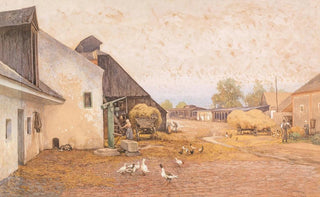 Rudolf Weber - Bauernhof bei Gnserndorf.webp