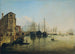 Vue de la Strada Nuova vers les Giardini Pubblici à Venise - Rudolf von Alt — weergave van het kunstwerk