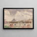 Paleis van het Belvédère Wenen - Rudolf von Alt — ingelijst kunstwerk aan de muur