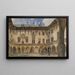 Cour de l'université de Cracovie - Rudolf von Alt — framed artwork on a wall