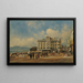 van het stadhuis in Gmunden - Rudolf von Alt — ingelijst kunstwerk aan de muur