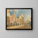 van de Kathedraal van Como - Rudolf von Alt — ingelijst kunstwerk aan de muur