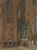 Binnenkant van de Sint-Etienneskerk - Rudolf von Alt — weergave van het kunstwerk