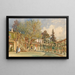 van het hoofdgebouw van het paleis van de Khans in Bakhtchissaraï - Rudolf von Alt — ingelijst kunstwerk aan de muur