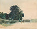 Studie van een boom - Rudolf von Alt — weergave van het kunstwerk