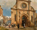 De kathedraal van Sint-Jacobus in Šibenik - Rudolf von Alt — weergave van het kunstwerk