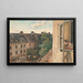 Vue de l'Alservorstadt - Rudolf von Alt — ingelijst kunstwerk aan de muur