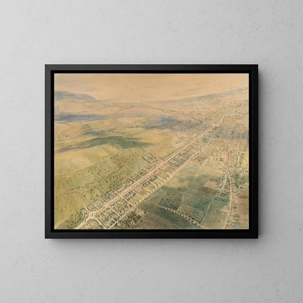 Boulevard Dornbacher et Alsbach - Rudolf von Alt — ingelijst kunstwerk aan de muur