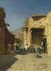 Une rue arabe - Rudolph Gustav Müller — weergave van het kunstwerk