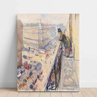 Rue Lafayette - Edvard Munch | Reproduction Tableau Décoration murale affiche copie