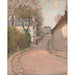 Reproductie van het schilderij Straat in Ville-d'Avray - Alfred Sisley