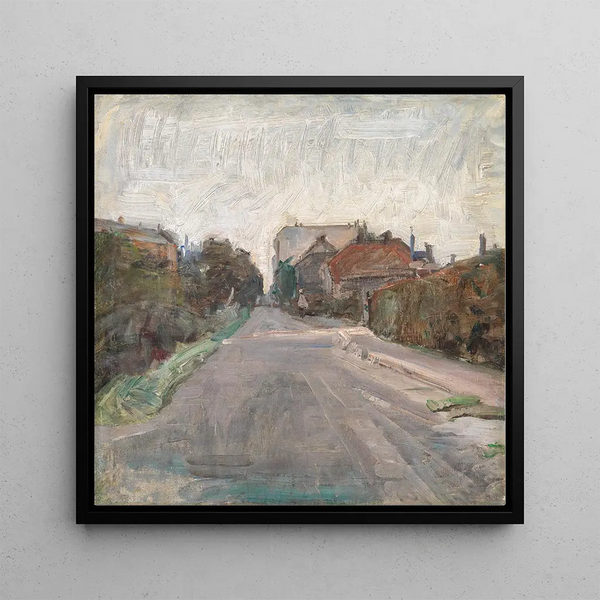 Rue à la périphérie de Copenhague - Albert Gottschalk