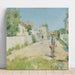 Reproductie van het schilderij Rue de Gloucester - Childe Hassam