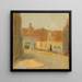 Rue de Village - Frank Edwin Scott — ingelijst kunstwerk aan de muur