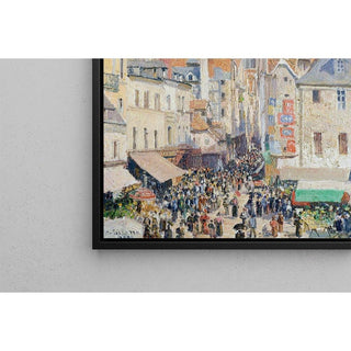 Rue de l’Épicerie, Rouen - Camille Pissarro | Reproduction Tableau Décoration murale affiche copie