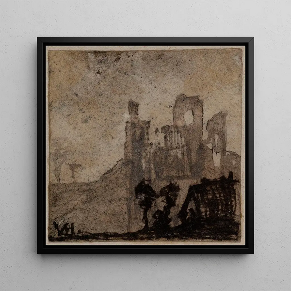 Ruines d'un château - Victor Hugo
