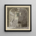 Ruins of the Court of Accounts, Quai d'Orsay, 7th arrondissement - Jules Gaildrau — framed artwork on a wall
