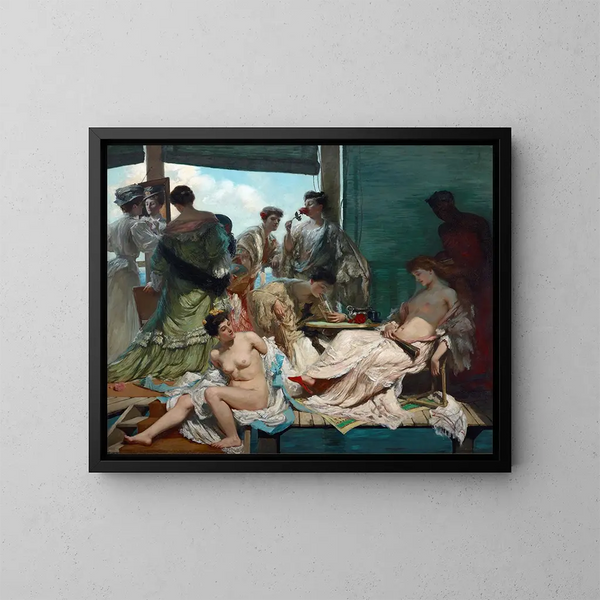 L'été - Rupert Bunny — ingelijst kunstwerk aan de muur